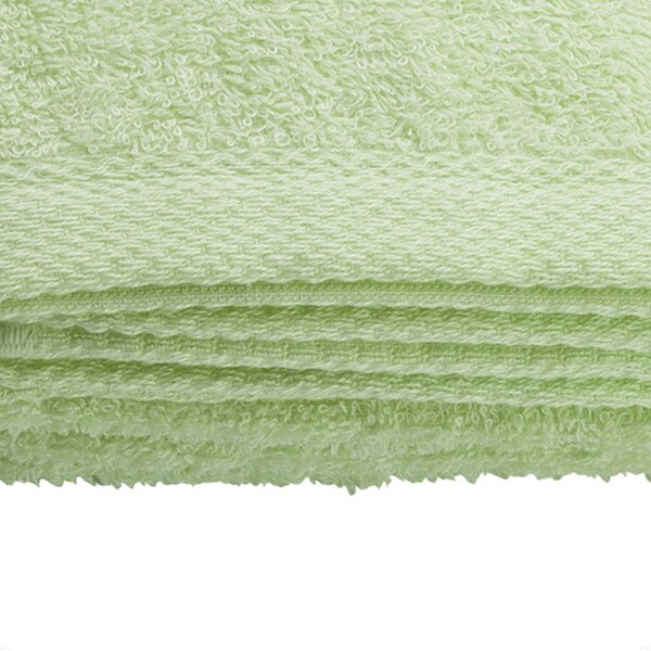 Butterfly Sarafuwari Towel - Light Green - Edge
